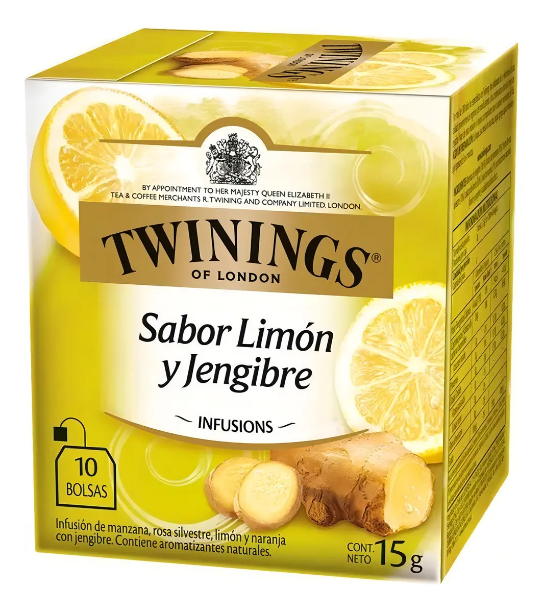 TE INFUSION LEMON & GINGER DISP 12 X 10 X 1,5 GRS